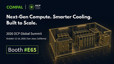 Compal Brings NVIDIA AI Factory Infrastructure to OCP Global Summit 2026  Compal Brings NVIDIA AI Factory Infrastructure to OCP Global Summit 2026 20260929044617EDT image 1