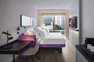 YOTEL TO MAKE THAILAND DEBUT IN CLOUD 11 – BANGKOK'S NEWEST CREATIVE LANDMARK  YOTEL TO MAKE THAILAND DEBUT IN CLOUD 11 – BANGKOK'S NEWEST CREATIVE LANDMARK First Class King room at YOTEL Bangkok Sukhumvit 300x200