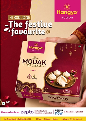 THIS FESTIVE SEASON, HANGYO GIVES THE TRADITIONAL MODAK A COOL NEW AVATAR  THIS FESTIVE SEASON, HANGYO GIVES THE TRADITIONAL MODAK A COOL NEW AVATAR Modak Ice Cream Posters jpg