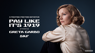 Greta Garbo is back – starring in SKF's initiative to overcome friction  Greta Garbo is back – starring in SKF's initiative to overcome friction SKF Group