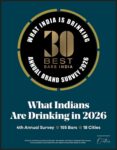 What India Is Drinking 2026: Bombay Sapphire, Don Julio, Grey Goose, Bacardi, Indri, Woodburns Among Most Popular Brands In Premium Indian Bars. Picante The Most Popular Cocktail.