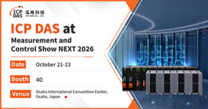 ICP DAS to Showcase Industrial Communication and Reliable I/O Solutions at Measurement and Control Show NEXT 2026  ICP DAS to Showcase Industrial Communication and Reliable I/O Solutions at Measurement and Control Show NEXT 2026 20260917014232EDT image 1 300x157