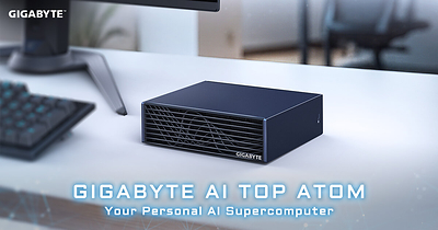 GIGABYTE AI TOP ATOM 64GB Unified Memory Version Expands Possibilities for Desktop AI Development  GIGABYTE AI TOP ATOM 64GB Unified Memory Version Expands Possibilities for Desktop AI Development 20261002065908EDT image 1
