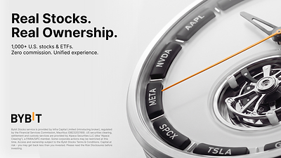 Bybit Supports Stocks Trading, Giving Eligible Global Users Access to 1,000+ U.S. Stocks and ETFs  Bybit Supports Stocks Trading, Giving Eligible Global Users Access to 1,000+ U.S. Stocks and ETFs 20261011211610EDT image 1