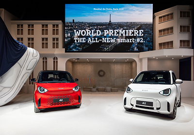 IT'S BACK. THAT'S BIG. The All-Electric smart #2 Makes Its World Premiere at the Paris Motor Show  IT'S BACK. THAT'S BIG. The All-Electric smart #2 Makes Its World Premiere at the Paris Motor Show 20261012051715EDT image 3