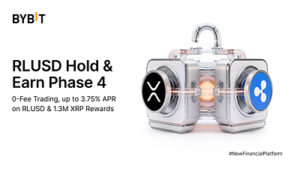 Bybit Renews RLUSD Hold & Earn Phase 4 with 1.3 Million XRP Rewards and Zero Fee  Bybit Renews RLUSD Hold &amp; Earn Phase 4 with 1.3 Million XRP Rewards and Zero Fee 20261020004524EDT image 1 300x169