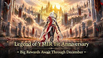 WEMADE Celebrates Legend of YMIR's First Anniversary with Major Content Roadmap and New Assassin Class  WEMADE Celebrates Legend of YMIR's First Anniversary with Major Content Roadmap and New Assassin Class 20261020030913EDT image 1