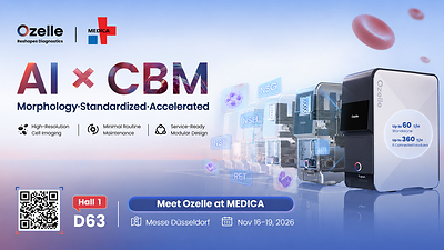 Ozelle to Spotlight Scalable AI-Assisted Hematology with O-Cyte 1 at MEDICA 2026  Ozelle to Spotlight Scalable AI-Assisted Hematology with O-Cyte 1 at MEDICA 2026 20261026061924EDT image 1
