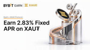 Bybit Partners with XAUE Protocol to Offer 2.83% Fixed APR on XAUT Savings  Bybit Partners with XAUE Protocol to Offer 2.83% Fixed APR on XAUT Savings 20261027050924EDT image 1 300x169