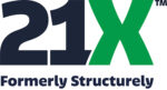 Structurely Rebrands as 21X and Launches Sports Revenue Platform in Partnership with GameAbove Sports  Structurely Rebrands as 21X and Launches Sports Revenue Platform in Partnership with GameAbove Sports 21X formerly Structurely Logo 150x81