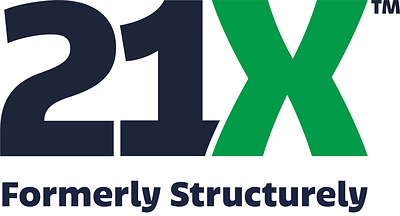 Structurely Rebrands as 21X and Launches Sports Revenue Platform in Partnership with GameAbove Sports  Structurely Rebrands as 21X and Launches Sports Revenue Platform in Partnership with GameAbove Sports 21X formerly Structurely Logo
