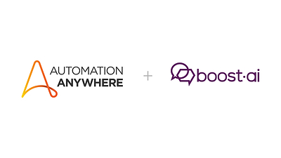 Conversational AI Is Finally Connected to the Work: Automation Anywhere to Acquire Boost.ai  Conversational AI Is Finally Connected to the Work: Automation Anywhere to Acquire Boost.ai Automation Anywhere Press Release Lockup v2 1