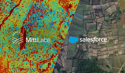 MITTI LABS & SALESFORCE PARTNER TO SCALE WATER-SAVING RICE FARMING PRACTICES THAT REDUCE METHANE EMISSIONS  MITTI LABS &amp; SALESFORCE PARTNER TO SCALE WATER-SAVING RICE FARMING PRACTICES THAT REDUCE METHANE EMISSIONS Banner SF X ML