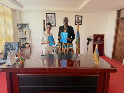 Helfie Signs MOU with Homa Bay Kenya Ministry of Health for TB and Hypertension Screening Pilot  Helfie Signs MOU with Homa Bay Kenya Ministry of Health for TB and Hypertension Screening Pilot Helfie AI Image