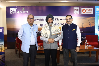 Beyond Generation: RE: DIALOGUES 2026 Puts India's Power Distribution and Infrastructure Challenges in Focus  Beyond Generation: RE: DIALOGUES 2026 Puts India's Power Distribution and Infrastructure Challenges in Focus L R  Mr Nikesh Sinha Founder Orange Circle Energy