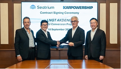 Seatrium and Karpowership Extend Collaboration with Ninth FSRU Conversion  Seatrium and Karpowership Extend Collaboration with Ninth FSRU Conversion Oct 5