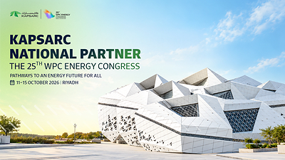 KAPSARC TO JOIN 25TH WPC ENERGY CONGRESS IN RIYADH AS NATIONAL PARTNER PRL-1 PRL-1 KAPSARC TO JOIN 25TH WPC ENERGY CONGRESS IN RIYADH AS NATIONAL PARTNER KAPSARC TO JOIN 25TH WPC ENERGY CONGRESS IN RIYADH AS NATIONAL PARTNER PRL 1