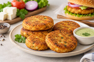 Chatha Foods Limited Launches A Dedicated Vegetarian Manufacturing Facility at Dera Bassi, Punjab  Chatha Foods Limited Launches A Dedicated Vegetarian Manufacturing Facility at Dera Bassi, Punjab Paneer Burger patty 300x200