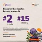 SPJIMR #2 in India and #15 globally in Financial Times' teaching cases rankings  SPJIMR #2 in India and #15 globally in Financial Times' teaching cases rankings SPJIMR x Financial Times PR 150x150
