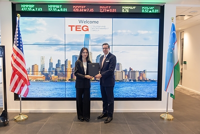 Uzbekistan Hospitality Group TEG Completes U.S. Business Combination  Uzbekistan Hospitality Group TEG Completes U.S. Business Combination TEG 1