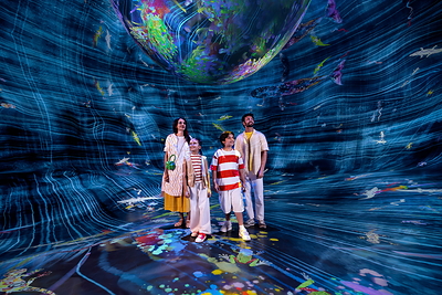 Abu Dhabi Invites Families to Celebrate Diwali with Multi-Generational Getaways, Just a Short Flight Away  Abu Dhabi Invites Families to Celebrate Diwali with Multi-Generational Getaways, Just a Short Flight Away TeamLab Abu Dhabi