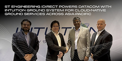 ST Engineering iDirect Powers Datacom with Intuition Ground System for Cloud‑Native Ground Services Across Asia‑Pacific ST Engineering iDirect Powers Datacom with Intuition Ground System for Cloud‑Native Ground Services Across Asia‑Pacific