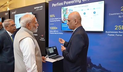 PM Narendra Modi Witnesses Perfios' Showcase of the AI-Powered Future of Banking at GFF 2026 pm narendra modi witnesses perfios' showcase of the ai-powered future of banking at gff 2026 PM Narendra Modi Witnesses Perfios' Showcase of the AI-Powered Future of Banking at GFF 2026 PM Narendra Modi Witnesses Perfios039 Showcase of